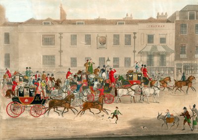 Posta del Nord al Peacock, Islington da James Pollard