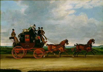La posta da Dover a Londra da James Pollard