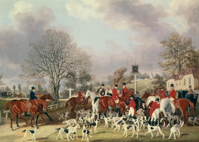 La caccia in Hertfordshire da James Pollard