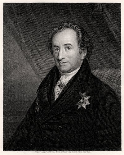 Johann Wolfgang von Goethe, poeta, drammaturgo e scienziato tedesco da James Posselwhite