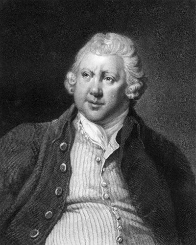 Richard Arkwright, industriale e inventore britannico del XVIII secolo, 1836 da James Posselwhite
