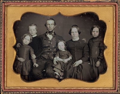 Ritratto di famiglia, c. 1848 (foto) da James Presley Ball