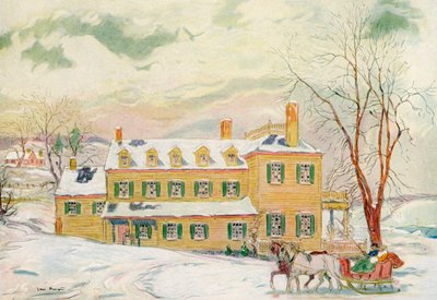 La casa Kendall, Virginia, USA, XVIII secolo, 1921 da James Preston