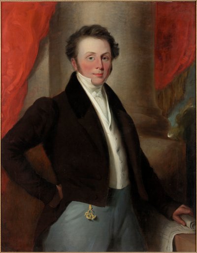 Ritratto di Richard Grainger, c.1827 da James Ramsay