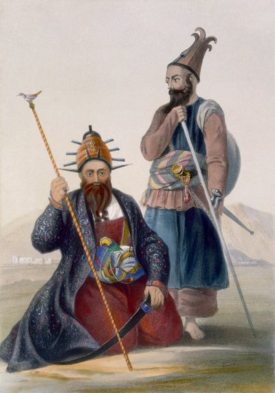 Capo boia e assistente di Sua Maestà il defunto Shah, tavola 14 da 