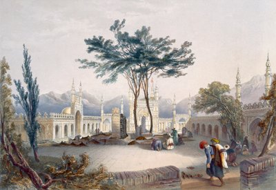 Moschea di Goolaum Hoossein Huzrut-Jee, il Grande Profeta degli Afghani, e le tombe dei re a Kandahar, tavola 30 da 
