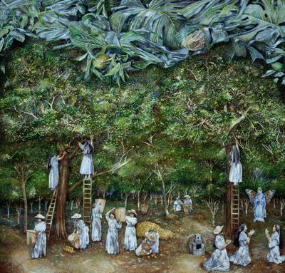 Visione Miracolosa della Vergine nel Frutteto di Arance, 1996 da James Reeve