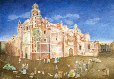Donne che Lottano fuori dalla Chiesa di Santa Catarina, 2001 da James Reeve