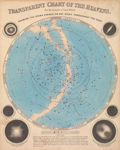 Carta dei cieli da James Reynolds