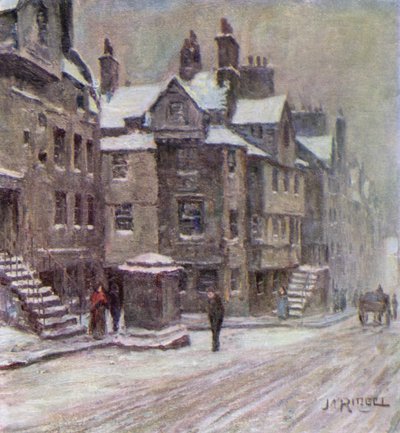 La casa di John Knox da James Riddel
