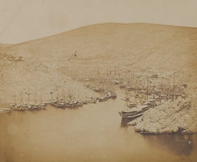 Porto di Balaklava, 1855 da James Robertson