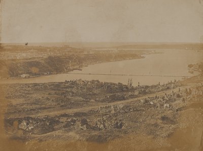 Forte Nicholas, Sebastopoli, 1855 da James Robertson