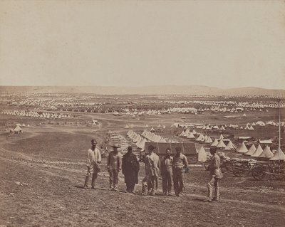 Veduta generale del campo da James Robertson