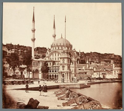 "Moschea di Tophanna" [Istanbul. La moschea di Tophane] da James Robertson