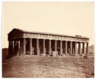 "Tempio di Teseo" [Atene. Theseion - in realtà Tempio di Efesto] da James Robertson