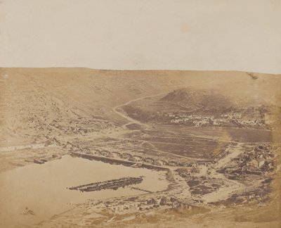 La Strada Woronzoff da Sebastopoli, 1855 da James Robertson