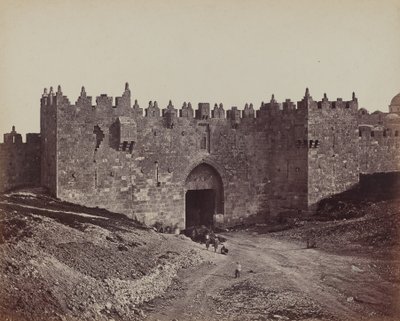 Porta di Damasco da James Robertson, and Felice Beato
