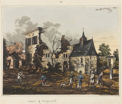 Interno di Hougoumont, da 