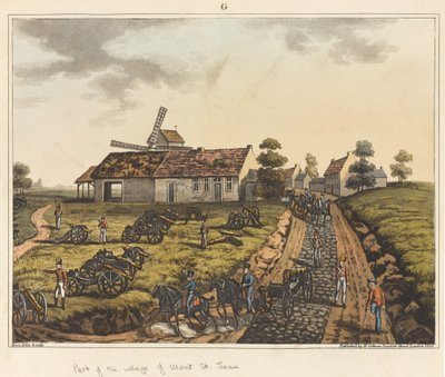 Parte del villaggio di Mont St Jean, da 