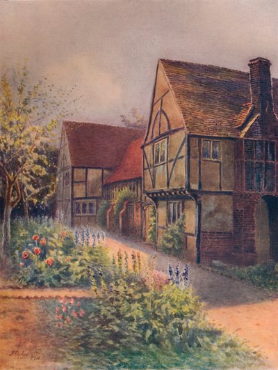Manor House, Walton-On-Thames, 1911 da James S Ogilvy