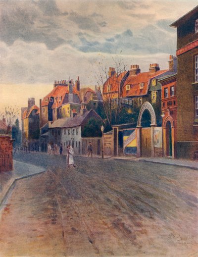 Petersham Road, Richmond, c1904, 1914 da James S Ogilvy