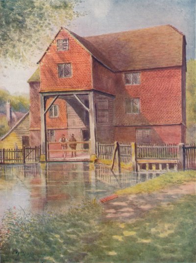 Mulino di Shalford, c. 1910, 1914 da James S Ogilvy