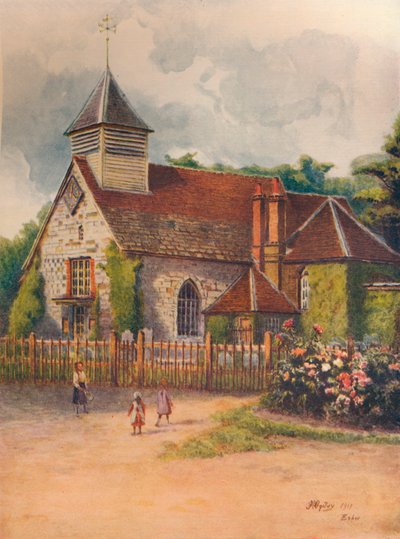 Chiesa di San Giorgio, Esher, 1911, 1914 da James S Ogilvy