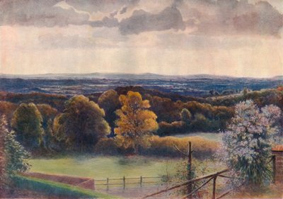 Vista da Coneyhurst Hill, Ewehurst, 1911, 1914 da James S Ogilvy