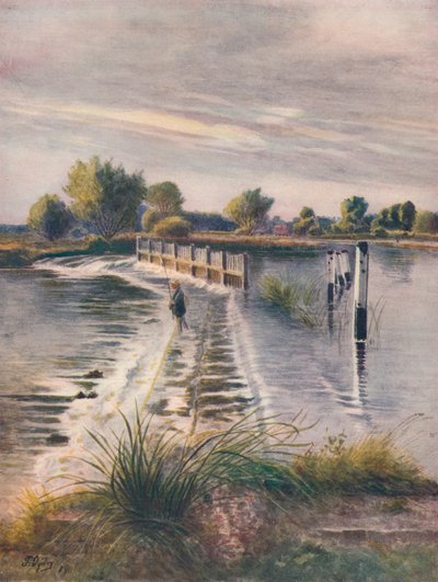 La diga a Chertsey da James S Ogilvy