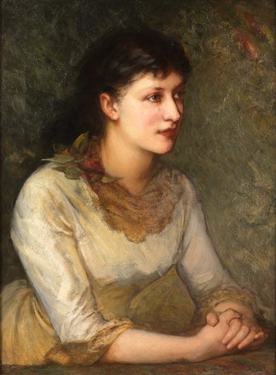 Una Giovane Donna Elegante da James Sant
