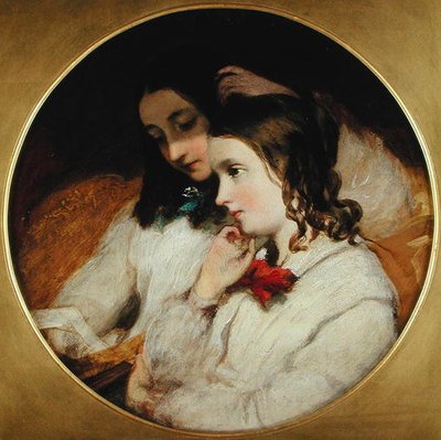 Studio di due ragazze da James Sant