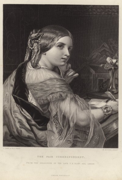 La bella corrispondente da James Sant