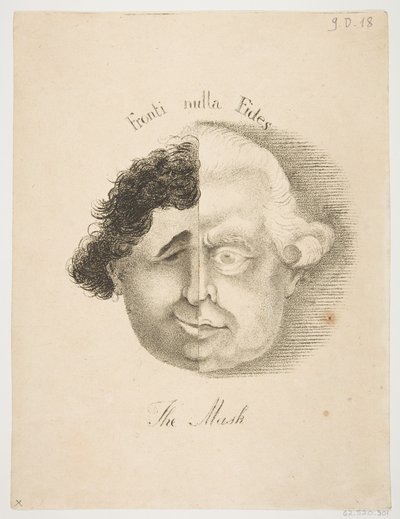 La maschera, 21 maggio 1783 da James Sayers