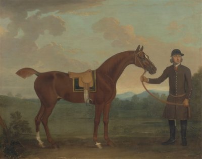 Vecchia volpe tenuta da un groom da James Seymour