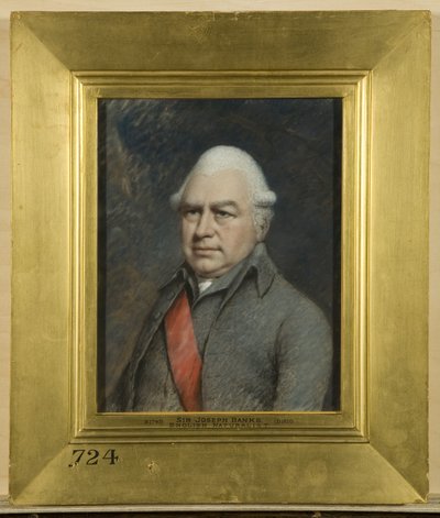 Sir Joseph Banks, naturalista inglese da James Sharples