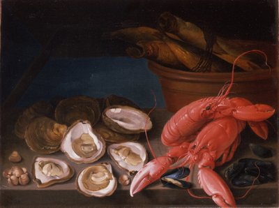 Natura morta con aragoste da James Sillett