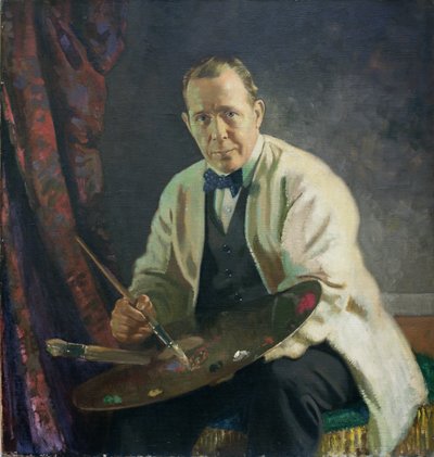 Ritratto di Sir William Orpen da James Sinton Sleator