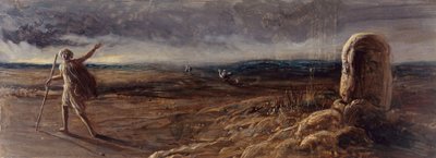 Giacobbe a Bethel da James Smetham