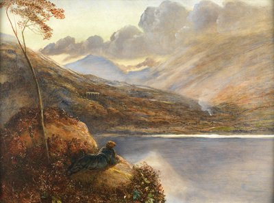 Luogo di riposo dei poeti, 1867 da James Smetham