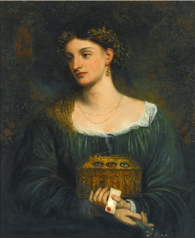 Pittura preraffaellita: Pandora da James Smetham