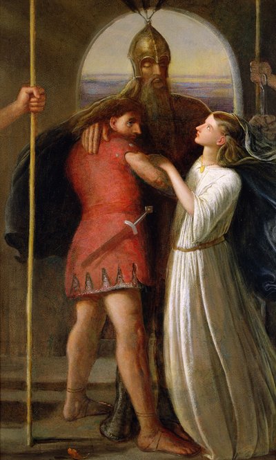 La morte del conte Siward da James Smetham