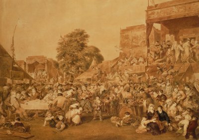 La Fiera del 1° Agosto a Hyde Park da James Stephanoff