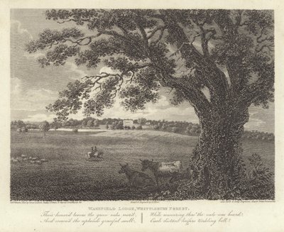 Robert Bloomfield, poeta: Wakefield Lodge, Foresta di Whittlebury da James Storer
