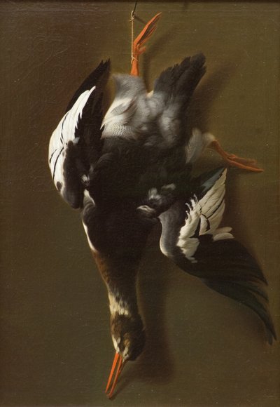 Uccelli morti, c.1815 da James Thom