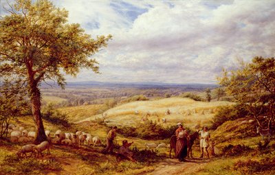 I Viandanti, c.1872 da James Thomas Linnell