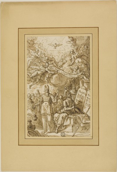 Mosè e le Tavole della Legge da James Thornhill