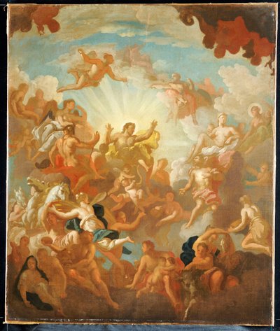 Prometeo ruba il fuoco agli dei da James Thornhill