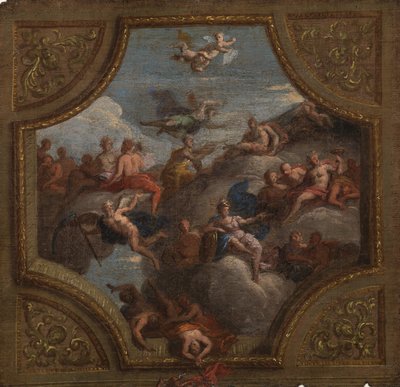 Schizzo per una decorazione del soffitto da James Thornhill