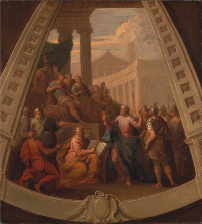 San Paolo davanti ad Agrippa da James Thornhill