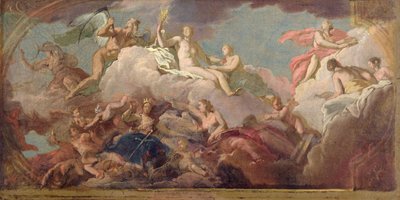 Tempo, Verità e Giustizia, c.1716 da James Thornhill